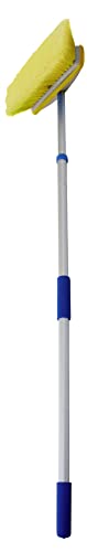 Soft Yellow Telescoping Deck Brush Kit - Marine & Outdoor Cleaning Tool