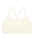 Girls Sports Bra for Dance Running Gymnastics - Creme, Age 10-11 - Stelle