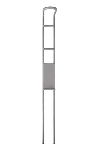 Raw Unpainted Powerlock Bank Fishing Rod Holder - Heavy-Duty, Adjustable, Night Visibility