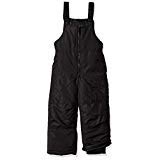 London Fog Boys' Snow Bib Ski Pant – Heavyweight Winter Snowsuit, Black