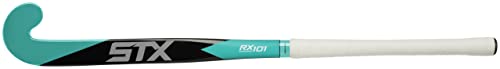 36-Inch Teal and Black Field Hockey Stick - RX 101, Balanced Power & Control