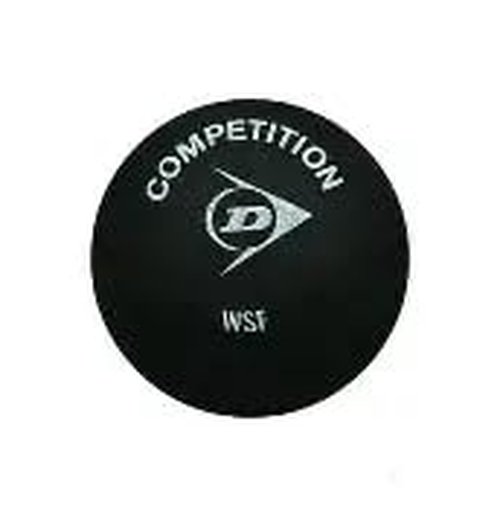 Dunlop Sports Competition Squash Balls, 3-Ball Tube
