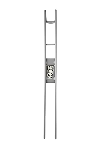 Raw Unpainted Powerlock Bank Fishing Rod Holder - Heavy-Duty, Adjustable, Night Visibility