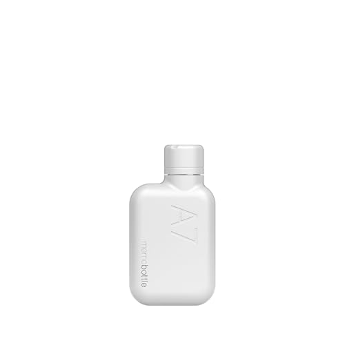 Memobottle A7 Stainless Steel Water Bottle - White, Leak-Proof, Insulated