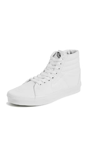 Vans Women's High-Top Sneakers - True White, Size 9 / 7.5 Men