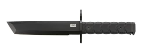SOG BAR15T Tactical Fixed Blade Knife with AUS-8 Steel 7-Inch Tanto Blade