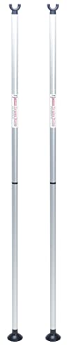 Portable Tennis Singles Sticks with 3-Foot Measure for Regulation Court Conversion