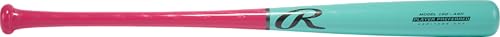 Youth Ash Baseball Bat - Bright Teal / Pink - 29" Player Preferred Series