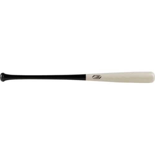 Adult Wood Baseball Bat - Ash, 271 Profile, White/Black, 33 Inch