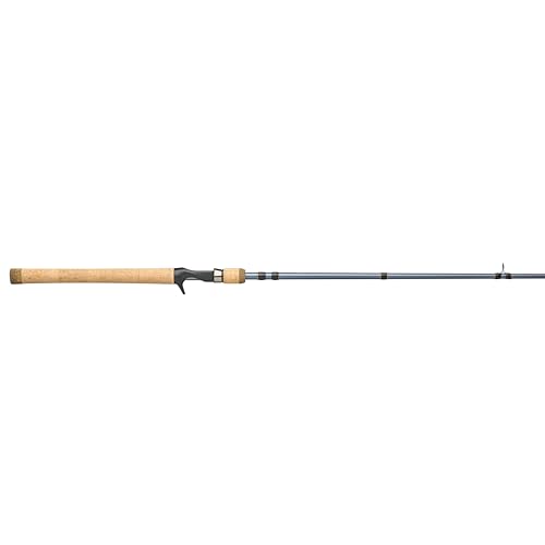 Pflueger 7' President Casting Rod, 2 Piece Fishing Rod, Medium Heavy Rod Power, 10-17 lb Line Rating, Lure Rating 1/4-1 oz