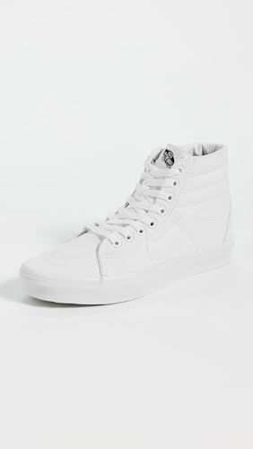 Vans Women's High-Top Sneakers - True White, Size 9 / 7.5 Men