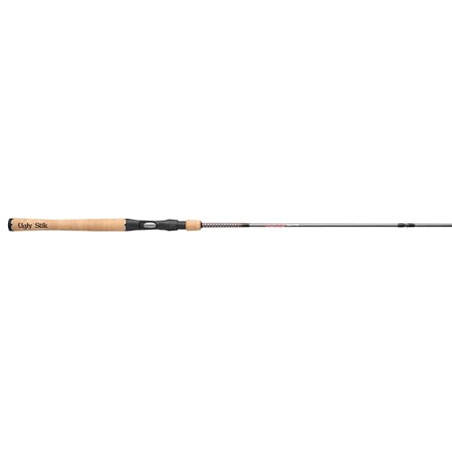 Ugly Stik Elite 7' Ultra Light Casting Fishing Rod - New Model, 2-Piece