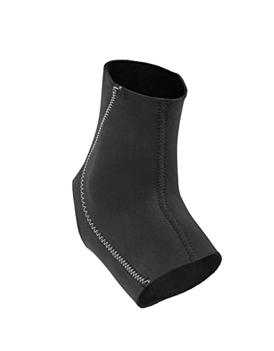 Large Neoprene Ankle Support Sleeve for Pain Relief, Sprains & Arthritis