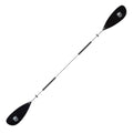 Bending Branches Whisper 220cm Kayak Paddle - 2-Piece Aluminum Shaft, Adjustable Feathering, Polypropylene Blades, Black Comfort Grips