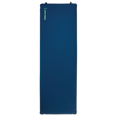 Self-Inflating Foam Camping Sleeping Pad Large - 25 x 77 Inches with Updated Storage Bag