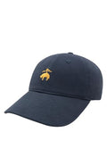 Brushed Navy Brooks Brothers Men’s 100% Cotton Twill Baseball Cap - One Size Adjustable