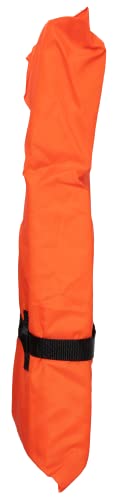 Orange Adult US Coast Guard Approved Type II Keyhole Life Jacket - Open Side Flotation Vest