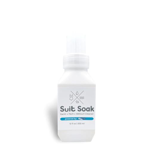 TRISWIM Suit Soak Swimsuit & Wetsuit Cleaner 12 fl oz - Chlorine & Odor Removal