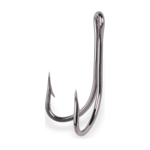 Mustad Classic 2 Extra Strong Dublin Point Double Fishing Hook Size 10/0, Pack of 10