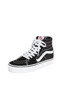 Vans Women's Sk8-Hi Tapered Stackform Sneakers - Black/Black/White, Size 8.5 Women / 7 Men