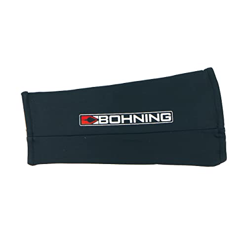 Slip-On Archery Armguard for Precision Shooting - Black, Large