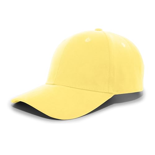 Unisex Trucker Snapback Hat - Yellow, Adjustable Cap, Mid-Profile