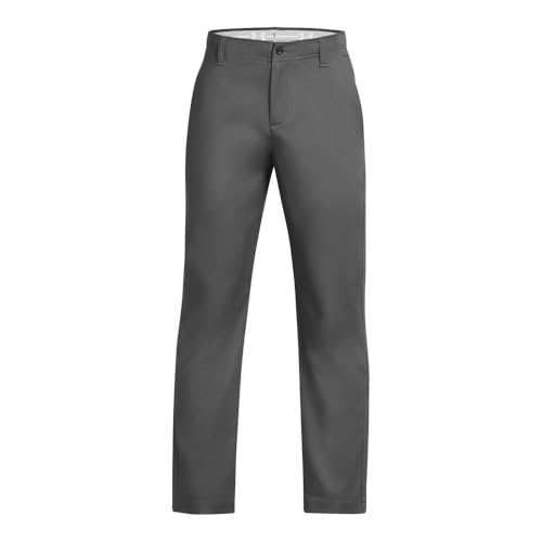 Under Armour Kids Boy's Showdown Pants - Big Kids, Halo Gray, Size Large, Model 025