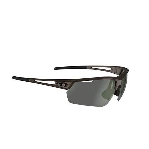 Tifosi Navar FC Half-Frame Sunglasses for Golf, Running, Pickleball & Tennis - Iron Enliven Golf Variant