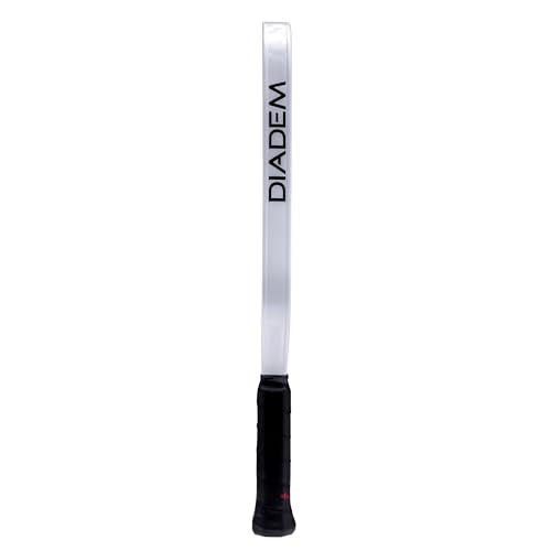 Diadem Warrior Ghost Pickleball Paddle - Carbon Fiber Surface, 3X L-Core, Spin & Control