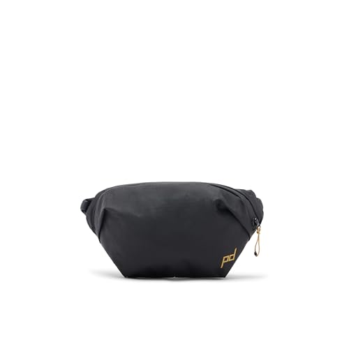 Outdoor Sling Bag 2L Crossbody Fanny Pack for Men & Women - Black