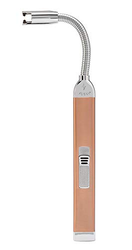 Zippo Rechargeable Candle Lighter - Rose Gold, Reusable, Flexible Neck