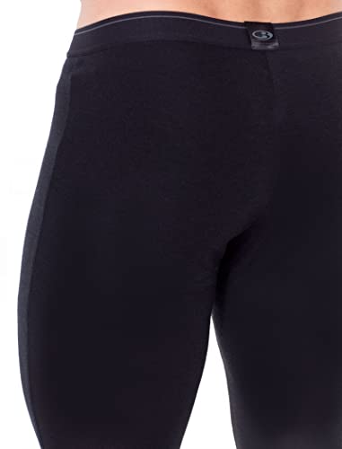Icebreaker Men's 175 Merino Wool Leggings - Large Black Base Layer