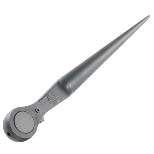 Klein Tools 3238 Ratcheting Wrench 1/2-Inch Drive Forged Alloy Steel 15-Inch