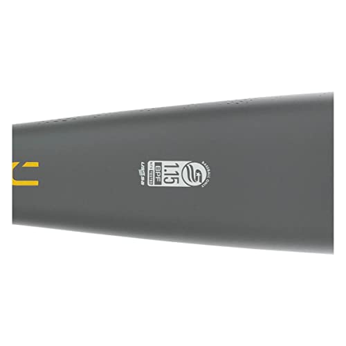 Baseball Bat - 32 Inch 22 Oz Gray/Gold USSSA 2 3/4 Inch Big Barrel - Dynamic (-10)