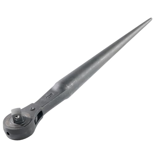 Klein Tools 3238 Ratcheting Wrench 1/2-Inch Drive Forged Alloy Steel 15-Inch