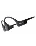 SHOKZ OpenRun Bone Conduction Bluetooth Headphones - Standard Size + Magnetic Charging, Black