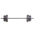 55LB Adjustable Barbell Weight Set for Home Gym Strength Training – Made in USA