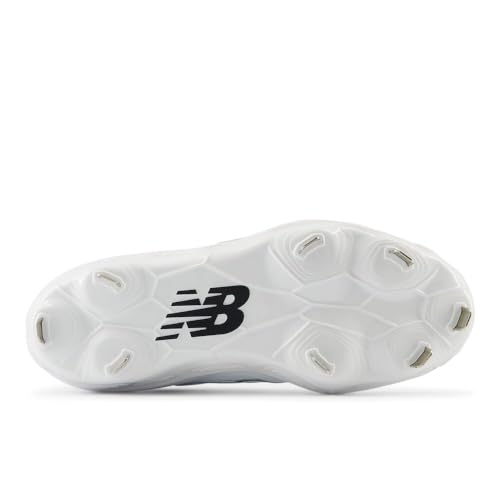 New Balance Women's Fresh Foam X Velo V4 Softball Cleats 6.5 White/Black
