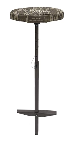 ALPS OutdoorZ Ducks Unlimited Wetland Seat Mossy Oak Original Bottomland - Portable Hunting Chair with Adjustable Height & Foldable Design