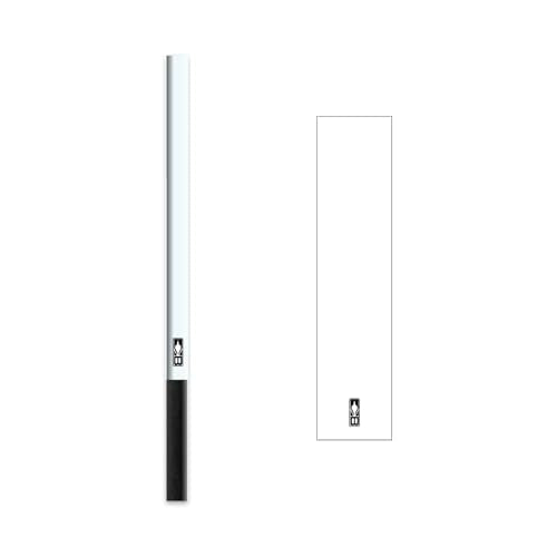 Bohning Solid Arrow Wraps 5.5 Inch X-Small White Archery Accessories