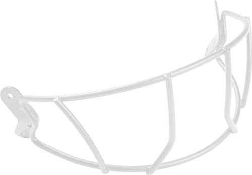 White Batting Helmet Facemask for All MACH Series Helmets - Rawlings