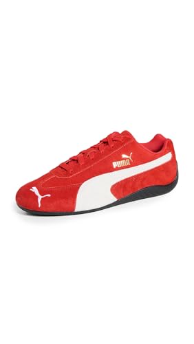 PUMA Mens Speedcat Lace Up Sneakers Shoes Casual Blue Size 7 Red Variant