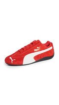 PUMA Mens Speedcat Lace Up Sneakers Shoes Casual Blue Size 7 Red Variant