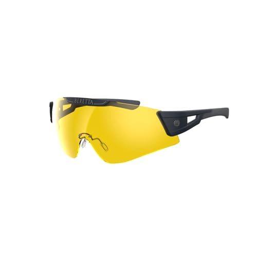 Beretta Intermask Shooting Eyeglasses Fume & Neutral & Yellow - Protective Interchangeable Lenses