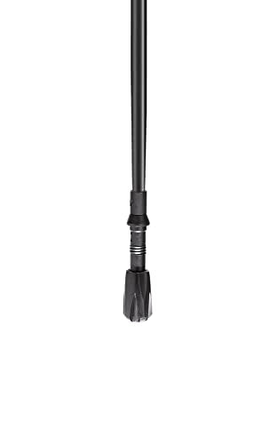 Adjustable Hiking Trekking Pole - Aluminum, Cork Grip, Blue-Orange-Blue, 60-120cm