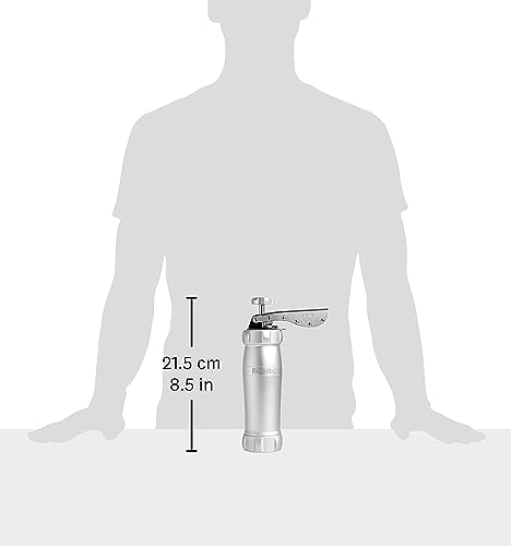 Marcato Biscuit Cookie Press Silver - 20 Shapes, 2 Sizes, Italian Aluminum
