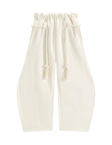 Aelfric Eden Unisex Super Baggy Wide Leg Sweatpants Medium Apricot