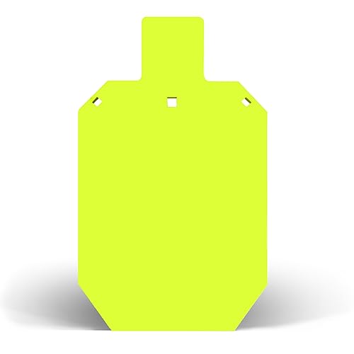 Highwild 10x16in Neon AR500 Steel Shooting Target with Torso Design