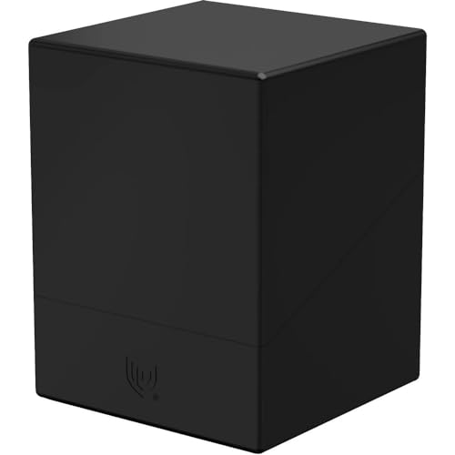 Ultimate Guard Boulder Solid Deck Case for 100 Double-Sleeved Cards Black