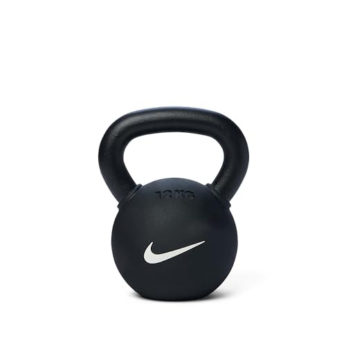 Nike Rubber Coated Kettlebell 26 lbs - Durable Strength Training Equipment